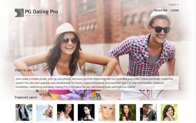 Конструктор сайтов знакомств PG Dating Pro 2014.4